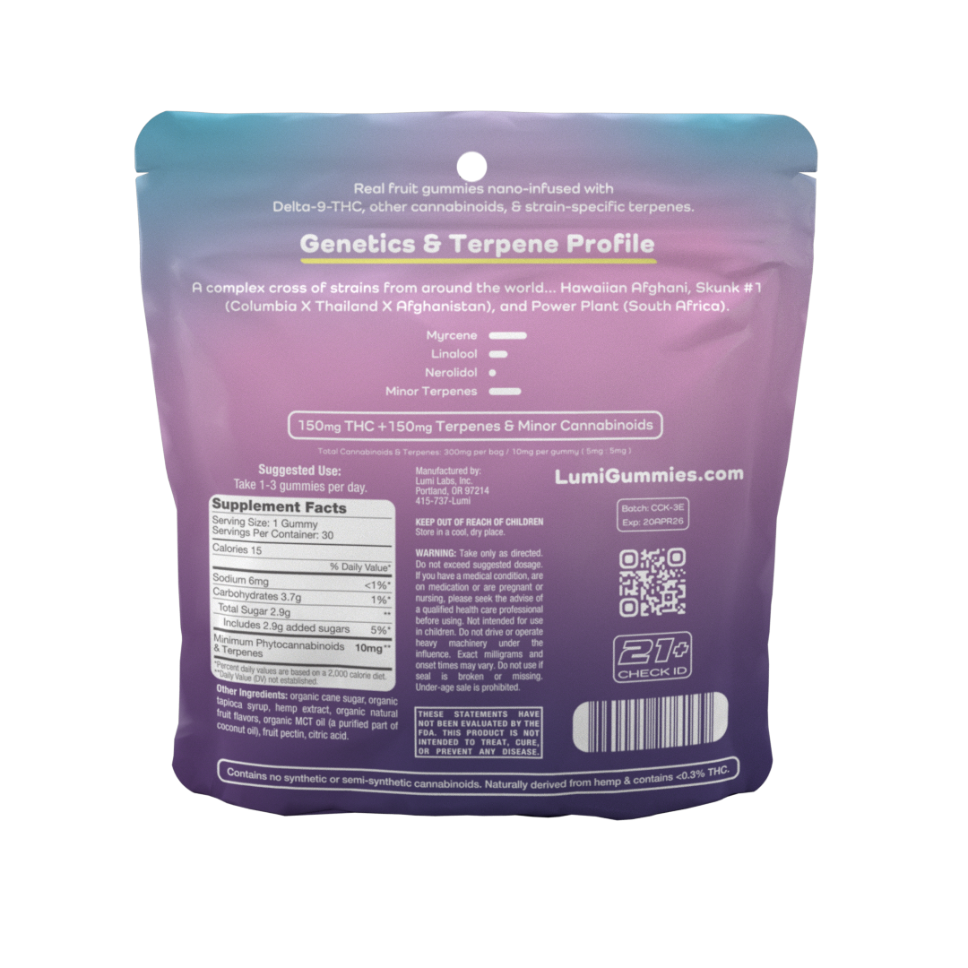 Cotton Candy Kush (Indica) - 30ct Bag (Case of 5)