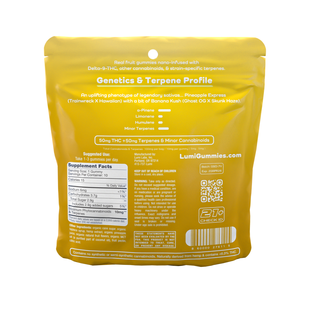 Piña Colada Kush (Sativa) - 10ct Bags (Case of 10)