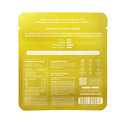 Banana Cream (Sativa) - 30ct Bag (Case of 5)