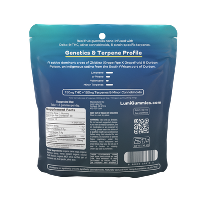 Durban Zkittlez (Sativa) - 30ct Bag (Case of 5)