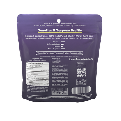 Granddaddy Sour OG (Indica) - 30ct Bag (Case of 5)