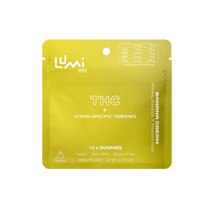 Banana Cream (Sativa) - 10ct Bags of Lumi Minis (Case of 50)