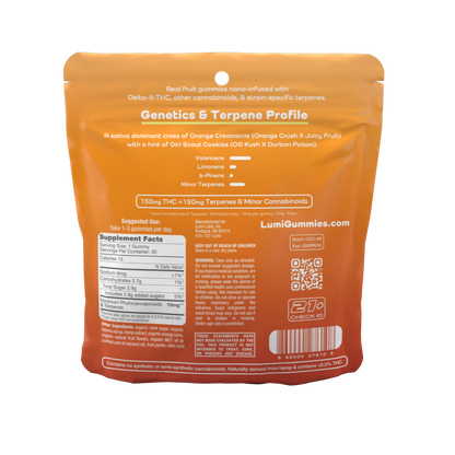 Orange Cream Cookies (Sativa) - 30ct Bag (Case of 5)
