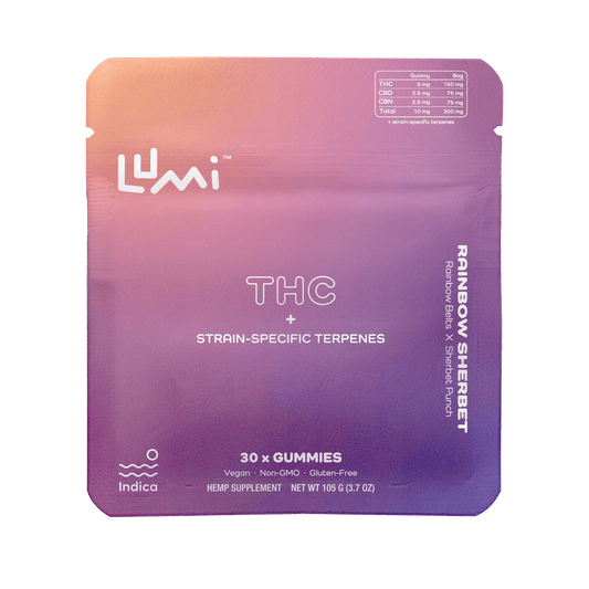 Rainbow Sherbet (Indica) - 30ct Bag (Case of 5)