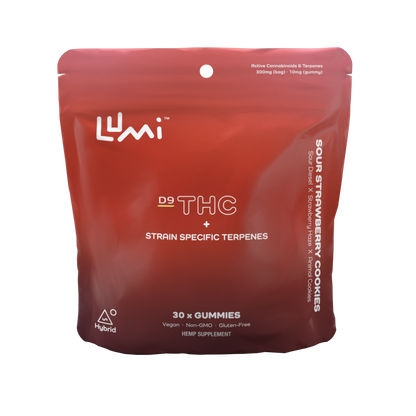 Sour Strawberry Cookies (Hybrid) - 30ct Bag (Case of 5)