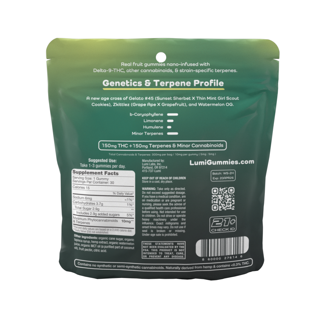 Watermelon Sorbet (Hybrid) - 30ct Bag (Case of 5)